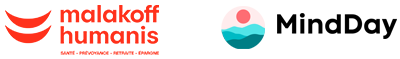 logo Malakoff Humanis & logo Mindday